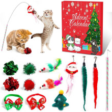 (Cat Toy B)Christmas Pet Play Blind Box For Dogs And Cats Advent Calendar Blind Box Countdown