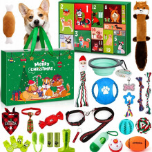 (Dog Toy A)Christmas Pet Play Blind Box For Dogs And Cats Advent Calendar Blind Box Countdown