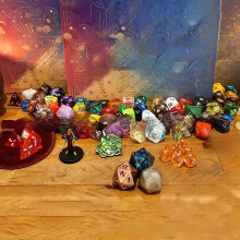 (Style F )Dungeons And Dragons Advent Calendar Blind Box Countdown With Random Polyhedral Dice For Fans And Enthusiasts