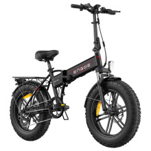 (Black) Boost 48V 13AH 250W Motor Recommended Top Speed 25KM/H 20 Inch Electric Bicycle 120KM Mileage Range Max Load 150KG ENGWE EP-2 Boost