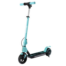 (Blue) Electric Scooter For Kids 2.5Ah 21.6V 130W Motor Top Speed 14KM/H 6.5 Inches Tire Electric Scooter 5-8KM Mileage Max Load 70Kg