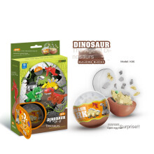 Dinosaur Building Blocks Gashapon Machine Triceratops T-Rex Toy Gift for Boys