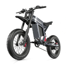 Electric Bike 60V 30AH Battery 1500W Motor Recommended Top Speed 20*4.0inch Tires 80-100KM Max Range 150KG Max Load Electric Bicycle