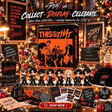 (Straykids Orange)Kpop Bts Straykids Blackpink Holiday Acrylic Advent Calendar Decorative Piece For Christmas Celebrations