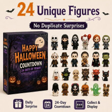(Style C)Halloween Surprise Advent Calendar Blind Box Countdown For Home Celebrations Party