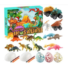 (Style E)Dinosaur Surprise Advent Calendar Blind Box Countdown For Educational And Use Entertainment