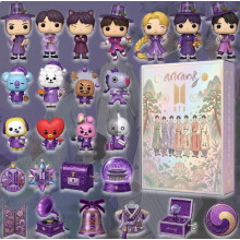 (BTS Hanbok)Kpop Bts Katseye Monsta X Txt Enhypen Advent Calendar Blind Box Countdown