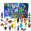 (Sword)Minecraft Countdown Giocattolo Confezione 24 Blocchi Plastica Per Bambini Gioco Vacanze 9