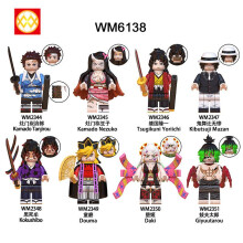 Anime Series Building Block Figure WM6138 Bagged Kids Assembly Toy, Creative Educational Birthday Gift