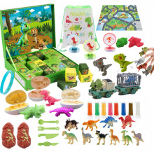 (Style I)Calendario dell'avvento sorpresa dinosauro scatola cieca conto alla rovescia per intrattenimento educativo e d'uso