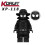 KT1016 Assorted Minifigure Building Blocks Kids Educational DIY Toy Set 7