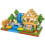 Mini Engineering Building Blocks Set 2CM Micro Bricks DIY Construction Toy with LED Lights 5