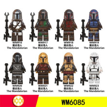 (Please take the WM6085 suit in multiples of 8) WM6085 Military Movie Minifigure Building Blocks Toy Set for Kids, Bagged Construction Bricks Playset