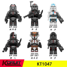 Military Movie Soldier Series Building Block Minifigure Toy Bags KT1047 Multicolor Set for Kids Educational Gift