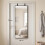 Homcom HOMCOM 40 x 110 cm Full Length Wall Mirror with Adjustable Hooks, Black 3