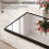 Homcom HOMCOM 40 x 110 cm Full Length Wall Mirror with Adjustable Hooks, Black 6