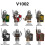 Medieval Black Hawk Knight Front Warrior Building Blocks Minifigure Toy Bagged V1002 Compatible Large Particles 1