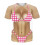 (Style B,L)Three Point Strap Bikini Pattern Parody Printed T Shirt For Both Men Women And 1