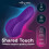 We-Vibe Shared Touch Double-Sided Couples Vibrator for Grinding 13