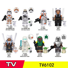 TV6102 Military Movie Series Bagged Minifigure Building Blocks Toy for Kids, Soldier Model Set, Educational Creative Gift