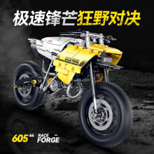 (60502 1:8 halei1290 motorcycle) Double Eagle 60544 Tech Motorcycle G450X Building Blocks Model Toy for Kids