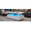 HOMAIRE White LED Coffee Table 100x50cm 4