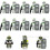 Post-Apocalypse Commander Building Blocks Toy 13-Pack Bagged Boy Star Wars Series Set 1