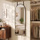Homcom HOMCOM 40 x 110 cm Full Length Hanging Mirror, Arched Mirror, Black 9
