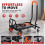 Homcom HOMCOM Multi-Purpose Foldable Trolley, Black and Orange 8