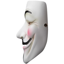 V pour Vendetta Anonyme masque de Cosplay en resine de Guy Fawkes, costume de fete,props de jouet