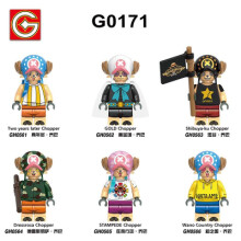 G0171 Anime Series Kids Boys Educational Building Blocks Mini Figures Toy Set, Creative DIY Assembly Model