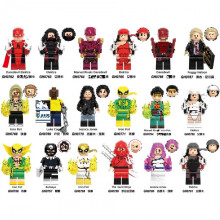 (G0198(0762-0771)) Superhero Series Daredevil Iron Fist Bullseye Ricca Action Figure Building Blocks Toy,Creative Educational Gift for Kids