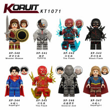 KT1071 Super Hero Series Lightning Minifigure Building Blocks Set, Small Particle Assembly Toy,Creative Gift for Kids