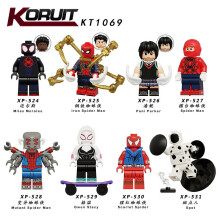 KT1069 Movie Superhero Series Spider-Man Figure Mini Building Blocks Toy Bagged Set