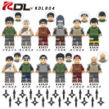 KDL804 Anime Series Might Guy and Shisui Building Blocks Minifigure Toy Bagged