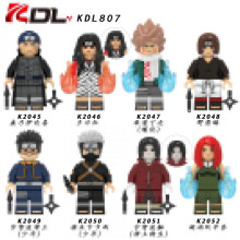 KDL807 Ninja Series Kakashi Figure Building Blocks Toy , Anime Character Model, Kids Educational Assembly Set