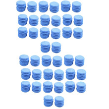 200x Almohadillas Detalladas de Limpieza Aplicador de Esponja de Espuma de Minifibra de Polaca de Depilacion de Coche