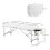 Foldable Massage Bed Portable Table, 81 cm Width, White 5