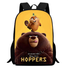 (6) Ergonomic Lightweight Primary School Backpack Large Capacity Spine Protection Double Shoulder Bag