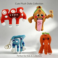 (house) Steal a Brainrot Plush Keychain Cute Game Stuffed Doll Backpack Pendant Collectible Gift