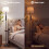 Homcom (Black) HOMCOM Modern Floor Lamp with Shelf, Dimmable Floor Lamp 8