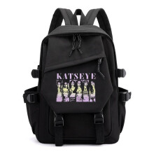 (No. 6) Katseye K-Pop School Backpack for Girls Teens Lightweight Canvas Student Bookbag 1216-2