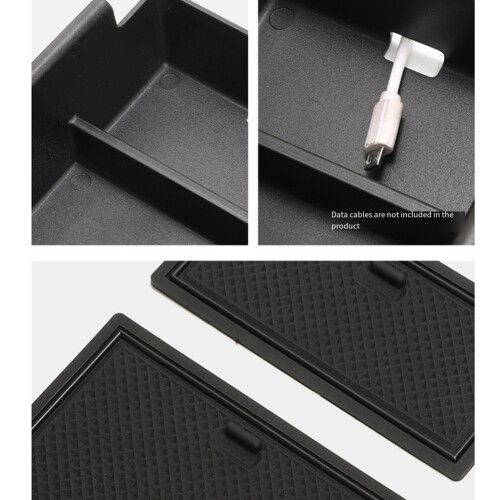 For Zeekr X 2024 2023 Center Console Organizer Storage Interior Armrest Storage Box Auto Modified Accessories 1
