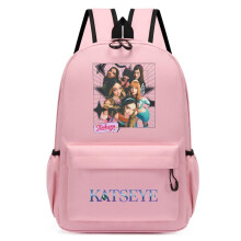 (No. 20) KATSEYE K-Pop Girl Group Print Kindergarten Backpack Kids Cartoon School Bag Lightweight Daypack for Toddler Gift 60123-15