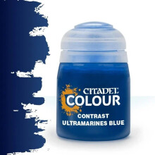 Citadel colour contrast - Ultramarines blue paint 18ml WarHammer #99189960104 BN