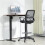 102.5-126cm Draughtsman Office Chair, with Footrest - Grey 3