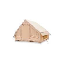 Assistant PAKICETUS Tente de camping gonflable Jaune pour 4 Ă 8 personnes avec fenĂŞtres respirantes et protection UV