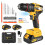2 Battery 21V Cordless Drill Combi Driver Brushless Electric Screwdriver Set UK 2
