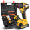 2 Battery 21V Cordless Drill Combi Driver Brushless Electric Screwdriver Set UK 1