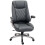 Faux Leather Executive Swivel Office Chair - Dark Grey 1